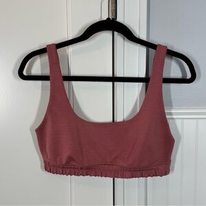 Lululemon Softstreme Scoop-Neck Bra Briar Rose Size 10